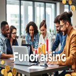 An engaged donor supporting an online fundraising campaign to raise money online using kindlyfundme platform